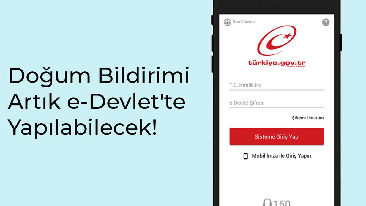 Doğum Bildirimi e-Devlet Üzerinden Nasıl Yapılır?