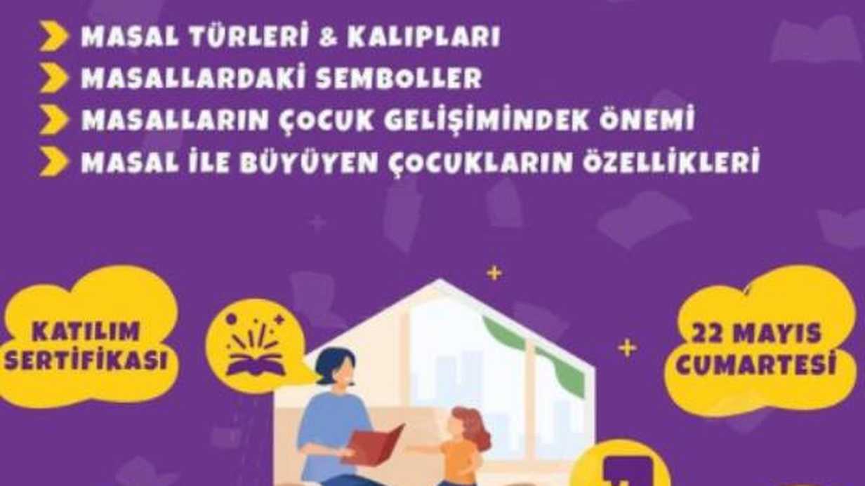 "Ebeveynler İçin Masal Terapisinin Evde Kullanımı" Eğitimi Sizleri Bekliyor!
