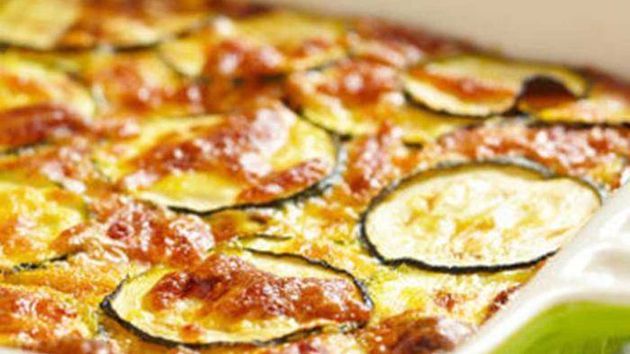 Fırında Mantar Soslu Kabak Tarifi