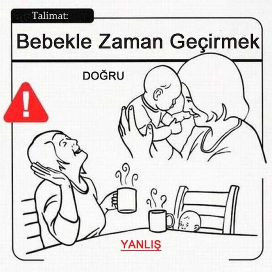 15 Komik Karikatürle Bebek Bakmanın Püf Noktaları