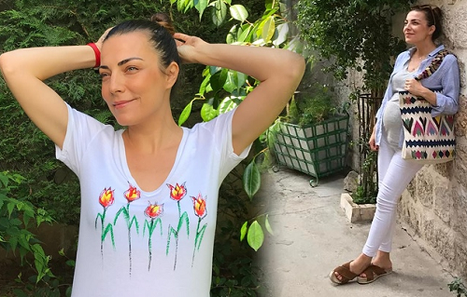 Burcu Kara Hamileliğinde Bol Bol Hurma Yiyor!