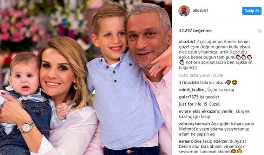 Esra Erol Hamile mi? İşte Eşinden Kafa Karıştıran Mesaj