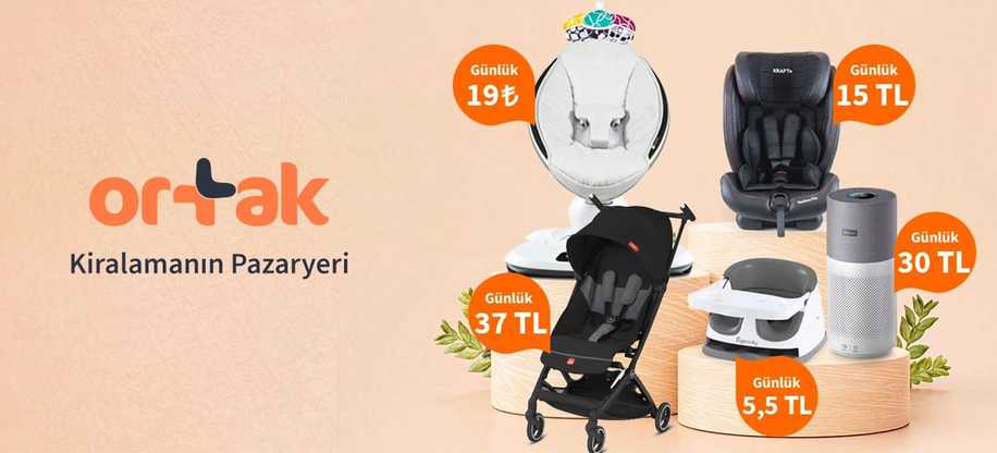 Bebeğinizin İhtiyaçlarını Gidermenin Yeni Yolu; Kiralama! İşte 4 Ürün..